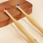Monobundle bamboo toothbrush